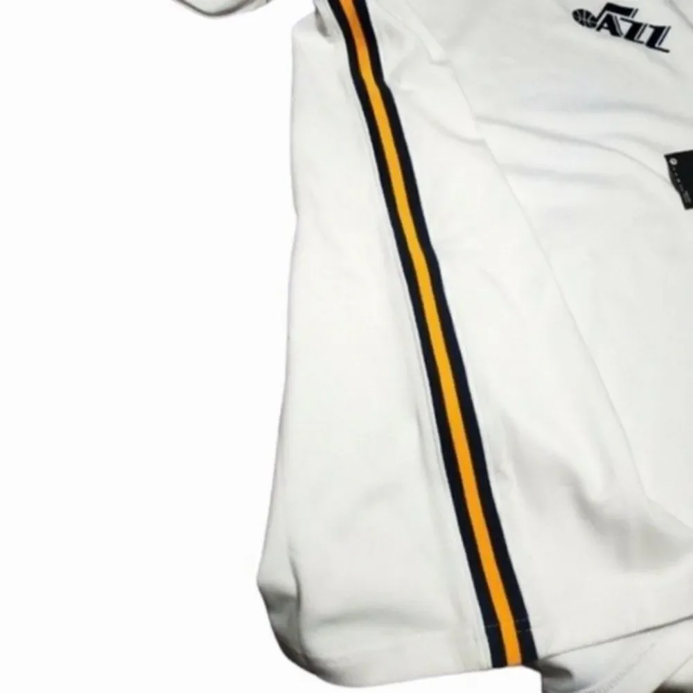 Nike Utah Jazz‎ NBA T-Shirt Mens Dri-Fit Performance White AV0040-100 Medium NEW